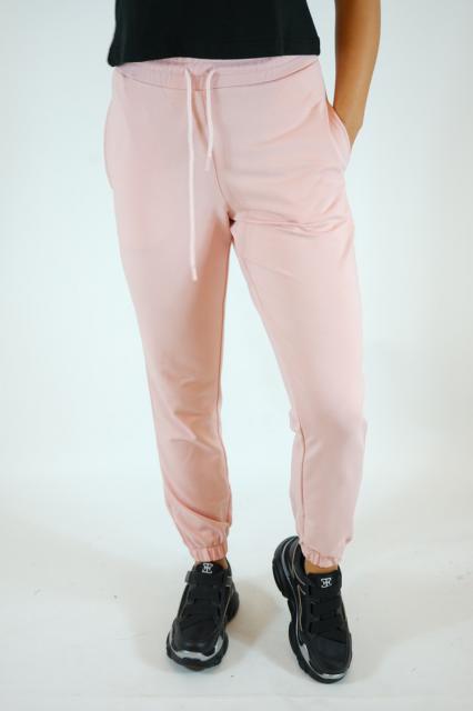 Casual broek roze | BeautyLine Fashion BV