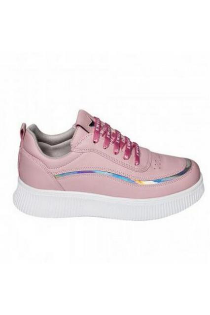 Sneaker pink - silver | BeautyLine Fashion BV
