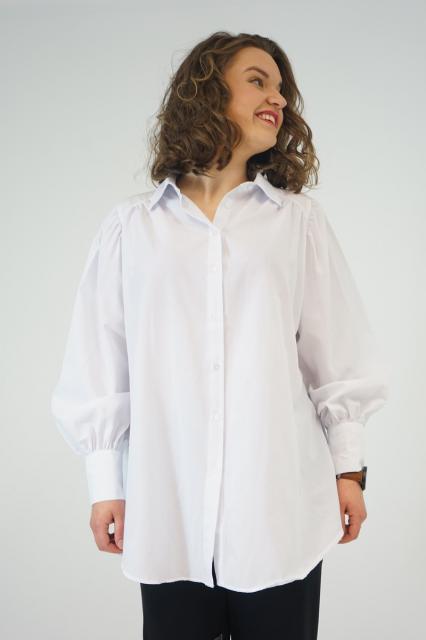 White blouse | BeautyLine Fashion BV