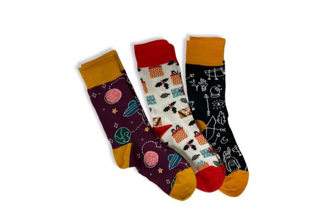 Cool Socks Ladies / Men - 3 pairs in a Giftbox W | BeautyLine Fashion BV