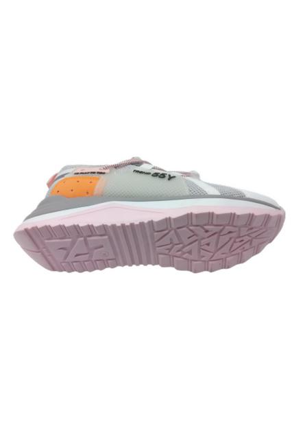 Sneaker Trendy grey with pink sole | BeautyLine Fashion BV
