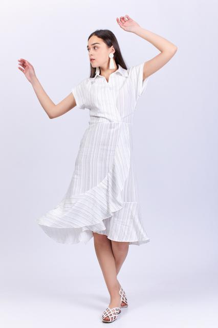 Summer dress La Pèra white | BeautyLine Fashion BV