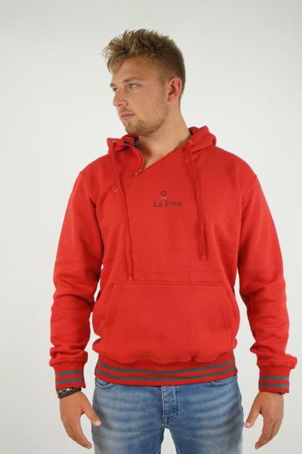 Sweater - Hoodie Unisex rood | BeautyLine Fashion BV