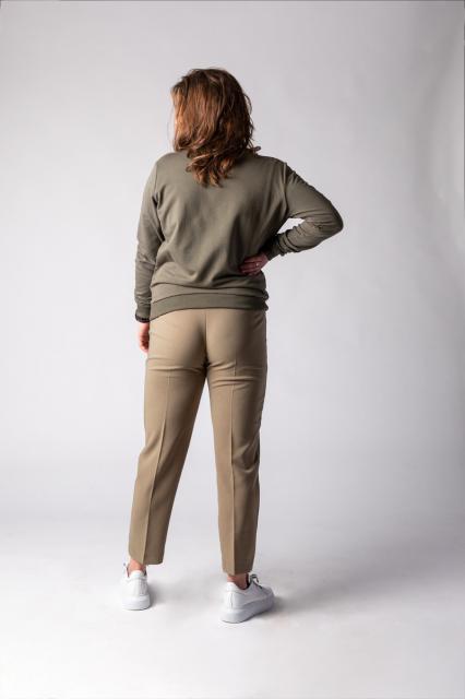 High Waist pantalon groen | BeautyLine Fashion BV