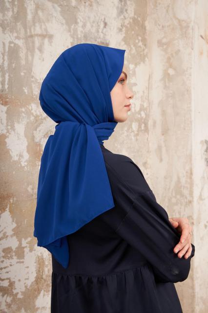 La Pèra Jazz Scarves – Hoofddoek – Hijab – Omslagdoek light dark blue | BeautyLine Fashion BV