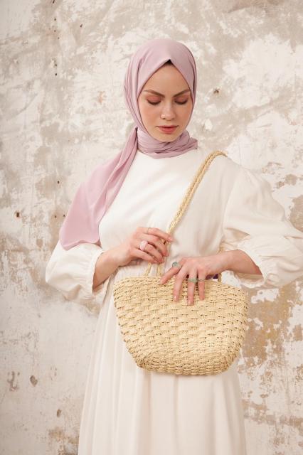 La Pèra Medine Sjaal – Hoofddoek – Hijab – Omslagdoek Dames Licht roze | BeautyLine Fashion BV