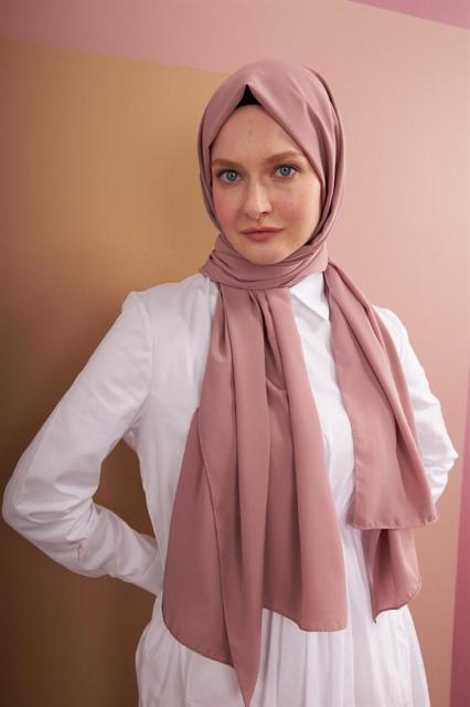 La Pèra Medine Sjaal – Hoofddoek – Hijab – Omslagdoek Dames Roze | BeautyLine Fashion BV