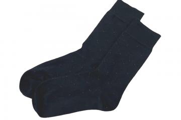 Heren Sokken Classic Bamboe 3 paar zwart geruit | heren sokken
