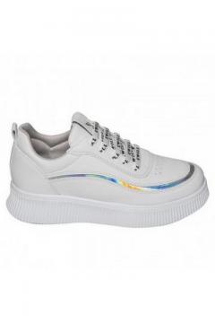 Sneaker white - silver