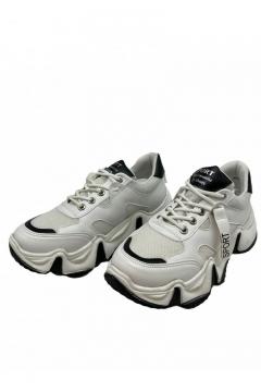 Sneaker Sport wit | hoge sneakers
