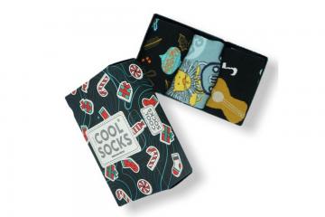 Cool Socks Ladies / Men - 3 pairs in a Giftbox Mix | cool socks