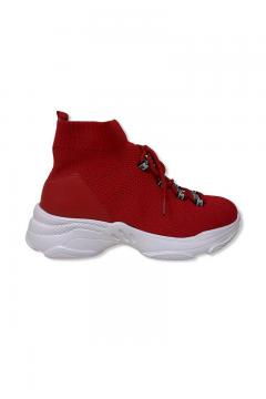 Sneaker Trendy red | high sneakers