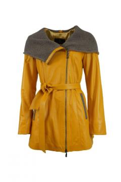 Lamb Leather Jacket yellow | leather jackets