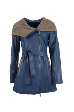Lamb Leather Jacket Blue | leather jackets