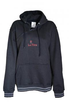 Sweater - Hoodie Unisex zwart | sweater - hoodie dames - heren  | 9307