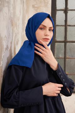 La Pèra Jazz Scarves – Hoofddoek – Hijab – Omslagdoek light dark blue
