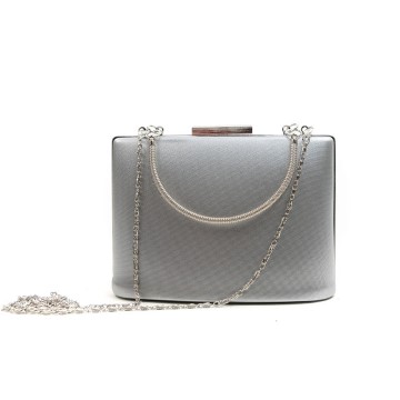 Chic ladies bag silver | shoulderbags